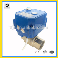 DN15 15mini DC12V motorized motor valve with manual for HVAC,air compressor